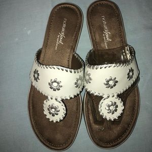 Brand New Natural Sole Flip Flops